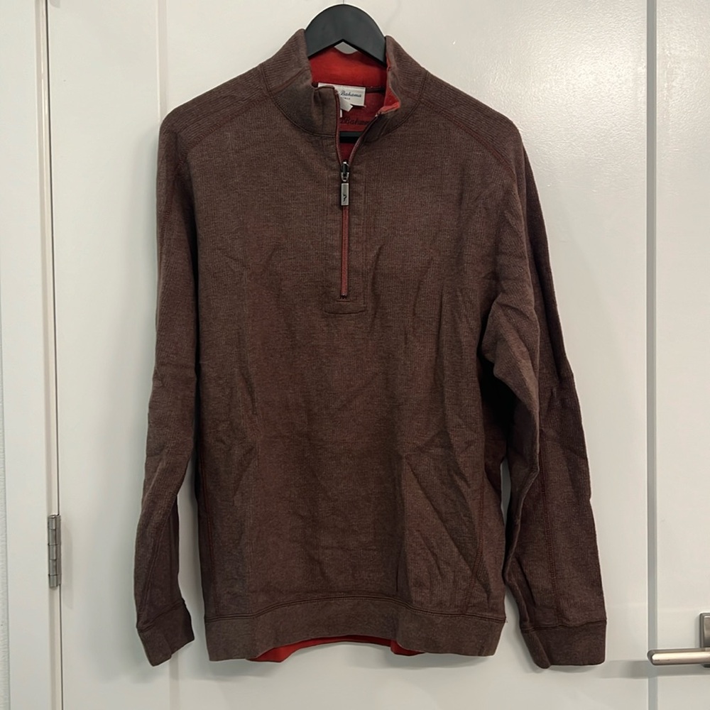 Tommy Bahama - Reversible Half-Zip - Small